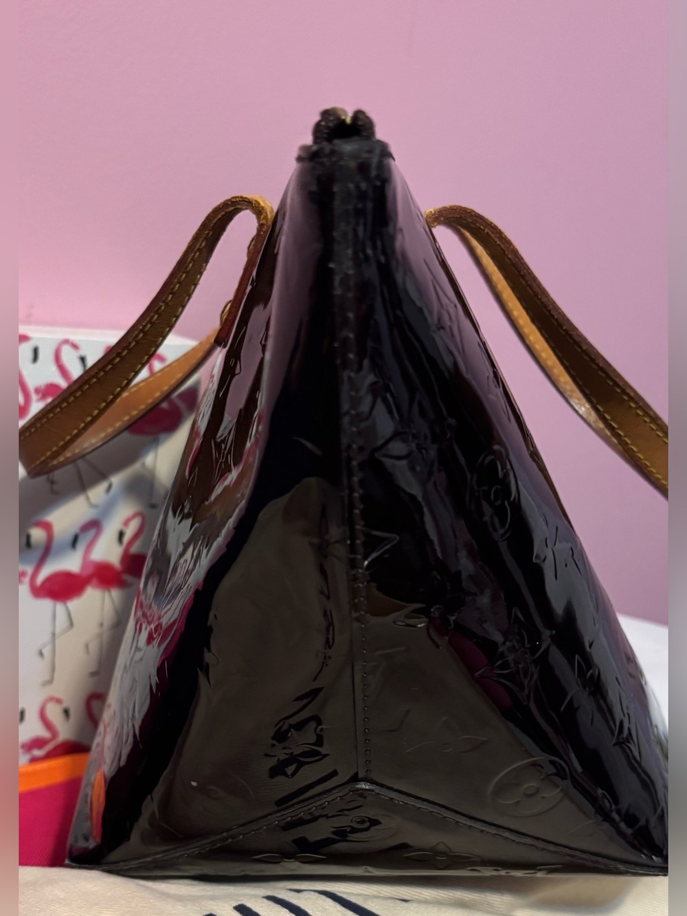 Louis Vuitton Vernis Bellevue bag bundle - Picture 12 of 16
